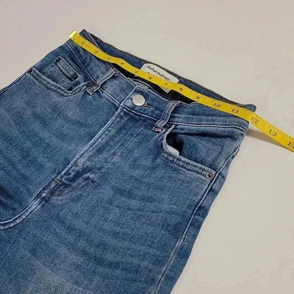Reformation Skinny High Denim Jeans in Destin - Picture 7 of 12